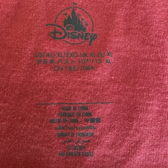 Disney Minnie Mouse Scoop Neck Tee-Shirt T-shirt - Picture 8 of 8